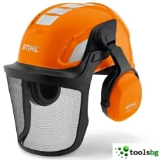 STIHL ADVANCE X-VENT - ПРОФЕСИОНАЛЕН КОМПЛЕКТ ЗА ЗАЩИТА НА ЛИЦЕТО ГЛАВАТА И СЛУХА С МАСКА КАСКА И АНТИФОНИ STIHL ADVANCE X-VENT - ПРОФЕСИОНАЛЕН КОМПЛЕКТ ЗА ЗАЩИТА НА ЛИЦЕТО ГЛАВАТА И СЛУХА С МАСКА КАСКА И АНТИФОНИ
